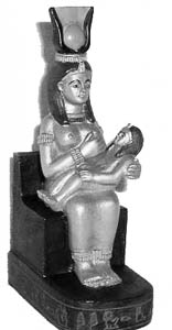 Isis With Baby Osiris